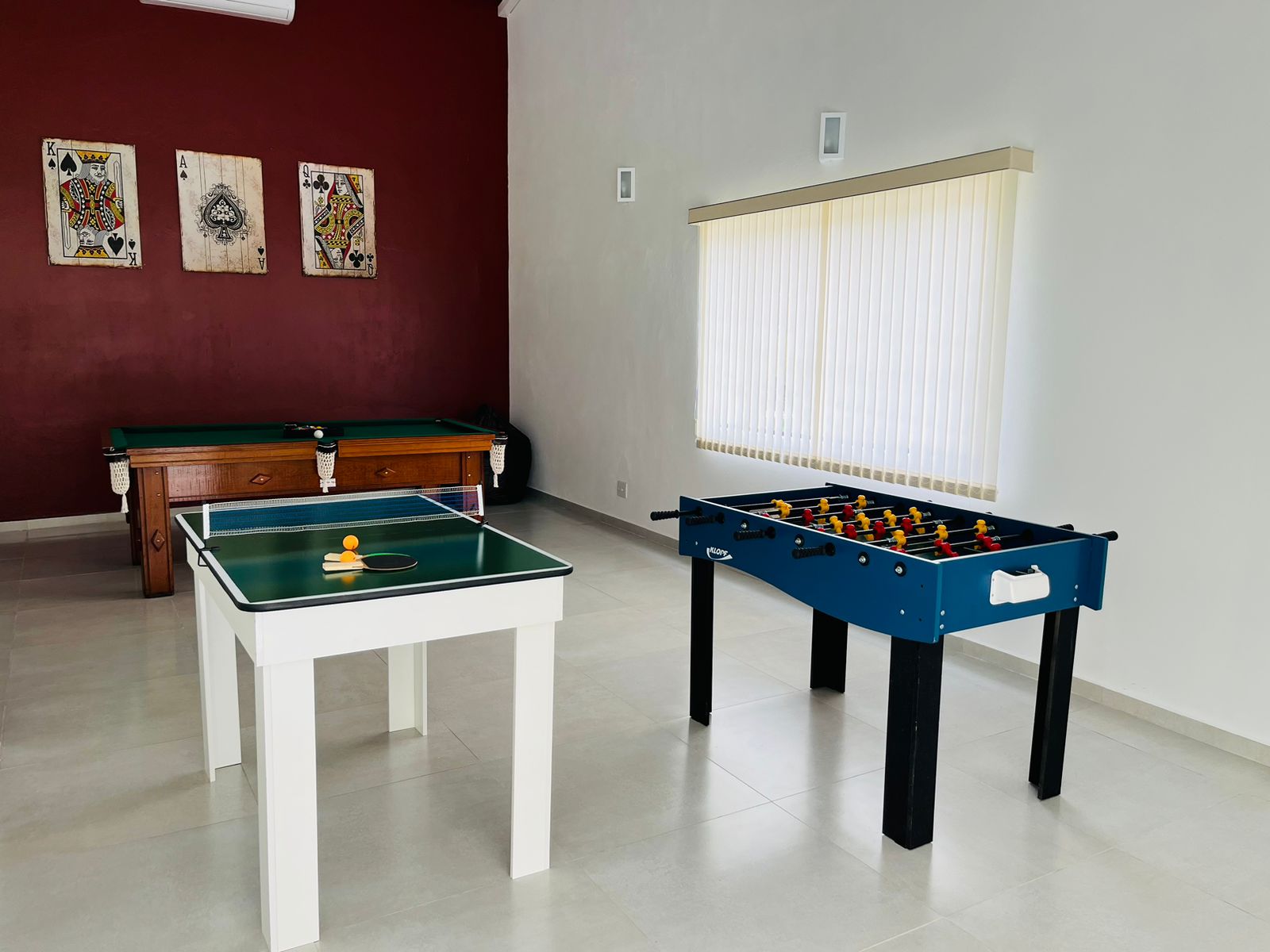 Sala de jogos e brinquedoteca