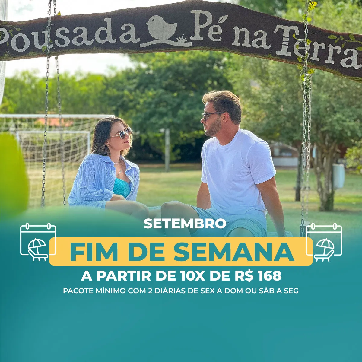 Pacote de Fim de Semana para Brotas